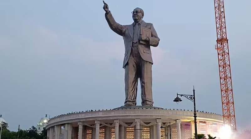 Tallest statue of Ambedkar will be unveiled at Hyderabad, have a look at details | Sangbad Pratidin