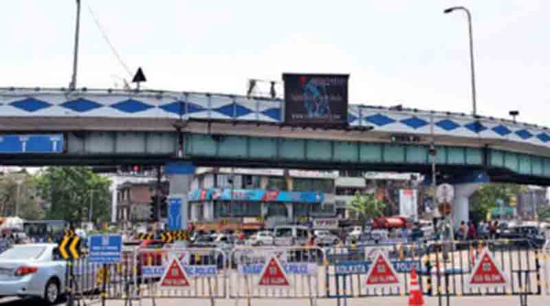 Traffic diversion at Chingrighata as metro works go on | Sangbad Pratidin