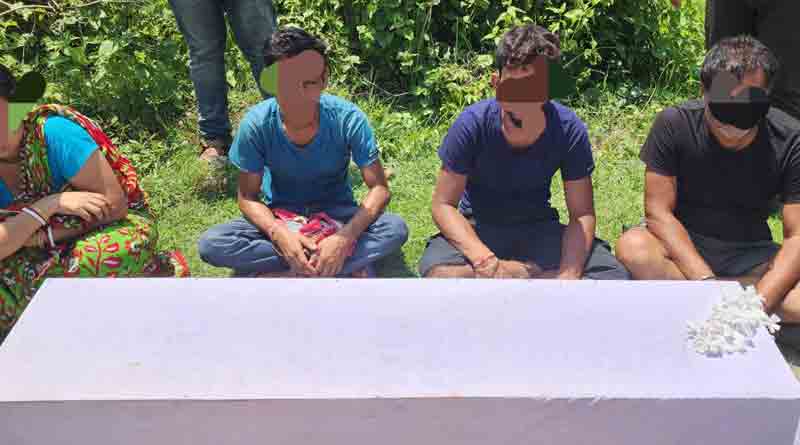 Ambulance, coffin used for Marijuana smuggling in Siliguri | Sangbad Pratidin