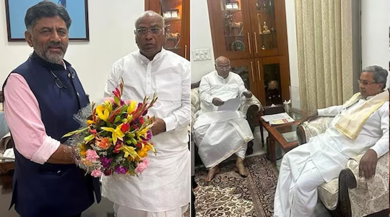 Suspense over the Karnataka Chief Minister's post continues | Sangbad Pratidin
