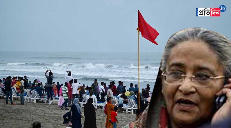 Bangladesh PM Seikh Hasina warns minister as people stay at beach during cyclone Mocha | Sangbad Pratidin