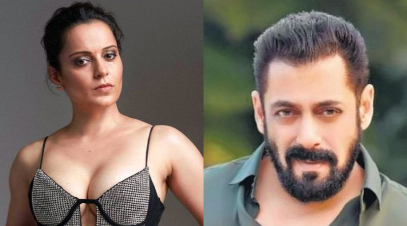 Kangana Ranaut responded to Salman Khan's 'India ke andar problem' remark | Sangbad Pratidin