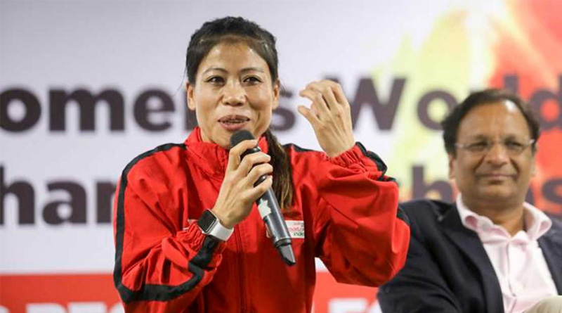 Mary Kom avoided controversy over wrestlers protest at Kolkata | Sangbad Pratidin