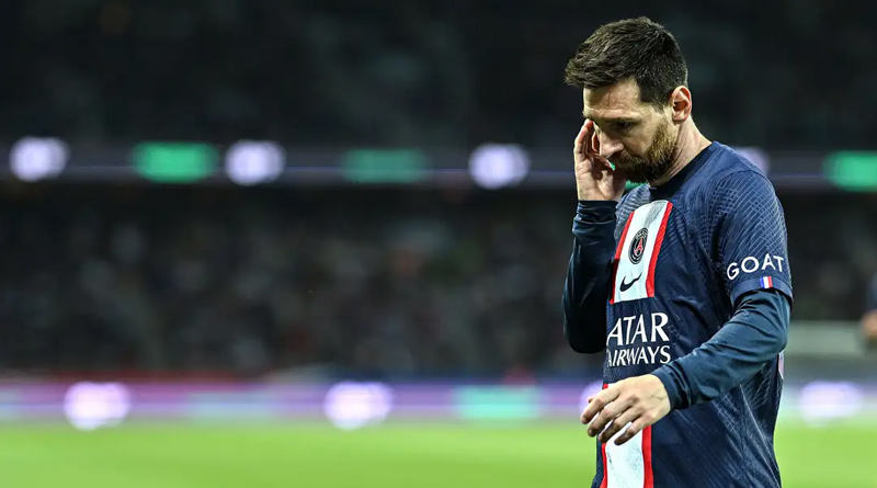 PSG saw their Instagram follower down by one million after Lionel Messi played his final game । Sangbad Pratidin