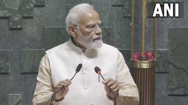 PM Modi inaugurates new [p[parliament house, gives speech | Sangbad Pratidin