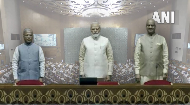 LIVE UPDATES: PM Modi inaugurates the new parliament, enter with Modi Modi slogan | Sangbad Pratidin