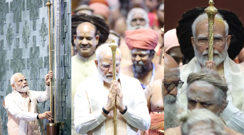 'Sengol' symbolised justice, righteousness and good governance: PM Modi | Sangbad Pratidin