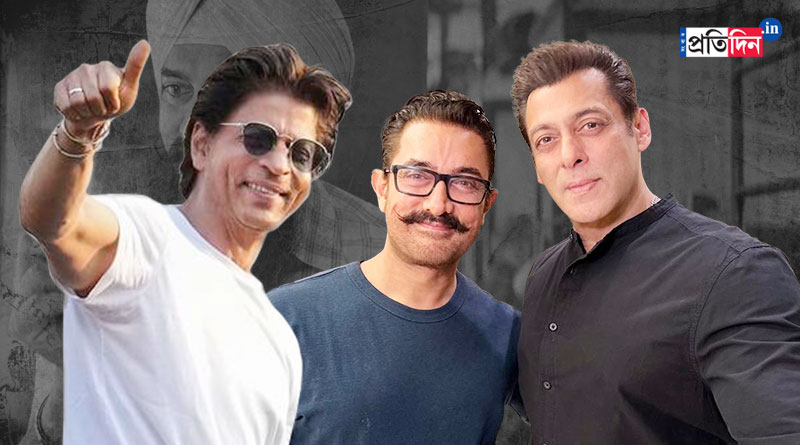 Shah Rukh Khan, Salman Khan insists aamir khan to comeback on big screen | Sangbad Pratidin