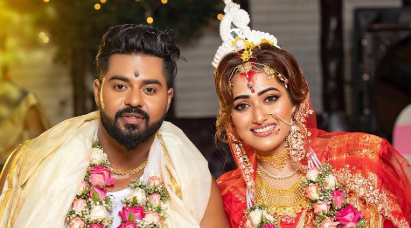 Sudipta Banerjee got married with Soumya Bakshi| Sangbad Pratidin