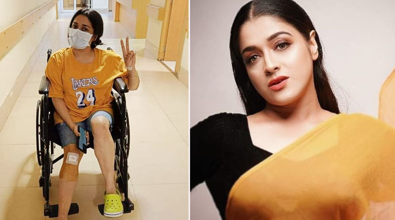 Bengali television actress Anindita Ray Chowdhury met knee surgery | Sangbad Pratidin
