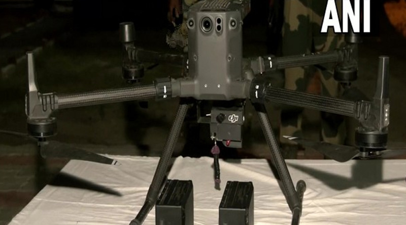 BSF shot down Pakistani drone, fifth one in five days, found heroine | Sangbad Pratidin
