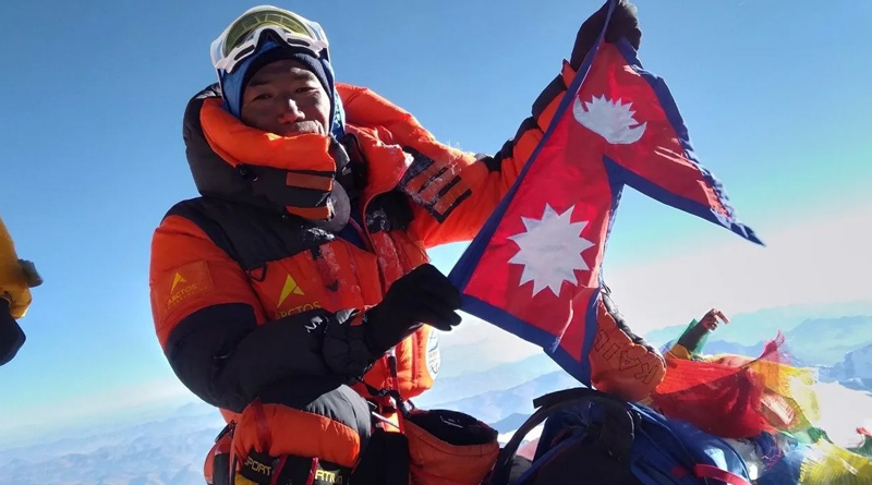 Kami Rita Sherpa climbs Mount Everest for 28th time, sets world record | Sangbad Pratidin