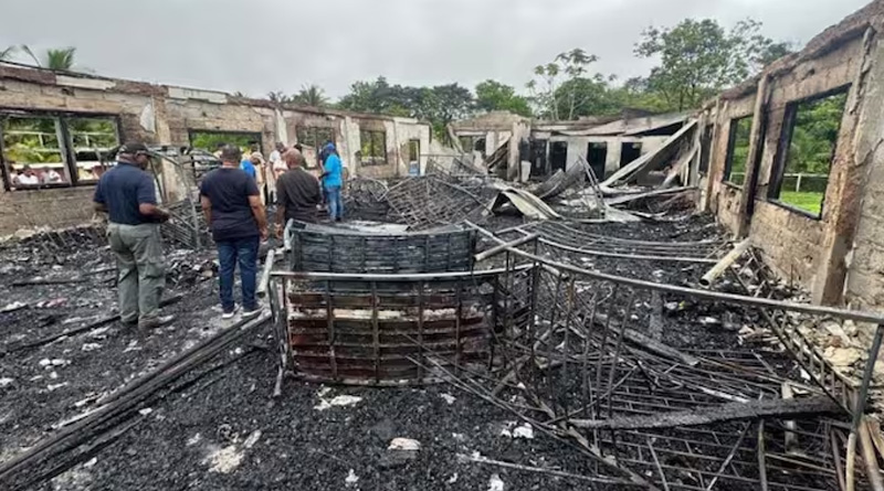 20 students died as fire broke out in Guyana school, many in danger | Sangbad Pratidin
