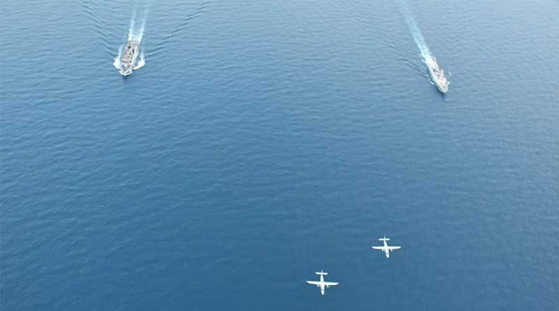 Indo-Indonesia bilateral Exercise Samudra Shakti-23 concluded in South China Sea | Sangbad Pratidin