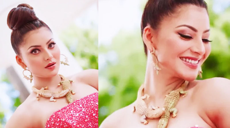 Urvashi Rautela reacts to people who mocking her Cannes crocodile necklace