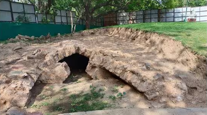 A Secret tunnel from Khilji dynasty era discovered near South Delhi's Siri Fort | Sangbad Pratidin