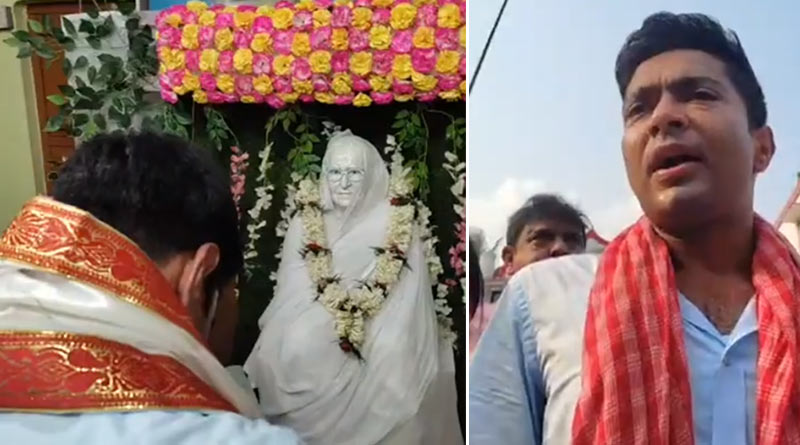 Abhishek Banerjee slams Santanu Thakur on Matua protest to allow him to enter into the temple at Thakurnagar | Sangbad Pratidin