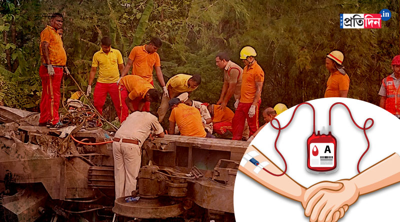 Coromandel Express Crash: People Queue Up To Donate Blood To Those Injured | Sangbad Pratidin