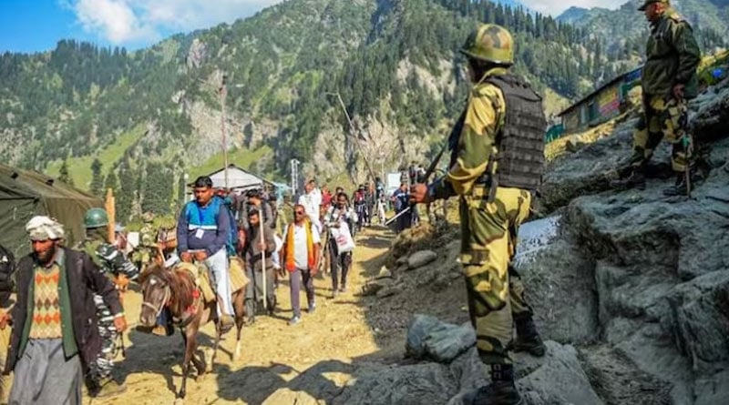 Security agencies is on alert as terror attack threat looms over Amarnath Yatra | Sangbad Pratidin