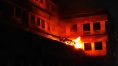 Massive fire broke out in a market near Sealdah station on Tuesday | Sangbad Pratidin
