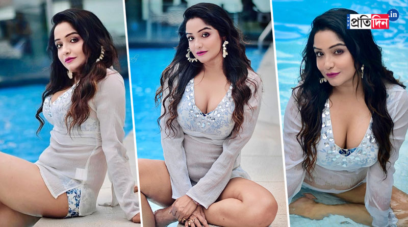 উফ গরম! রোদের তেজকেও হার মানাবে সায়ন্তনীর এই ‘সামার হট’ লুক