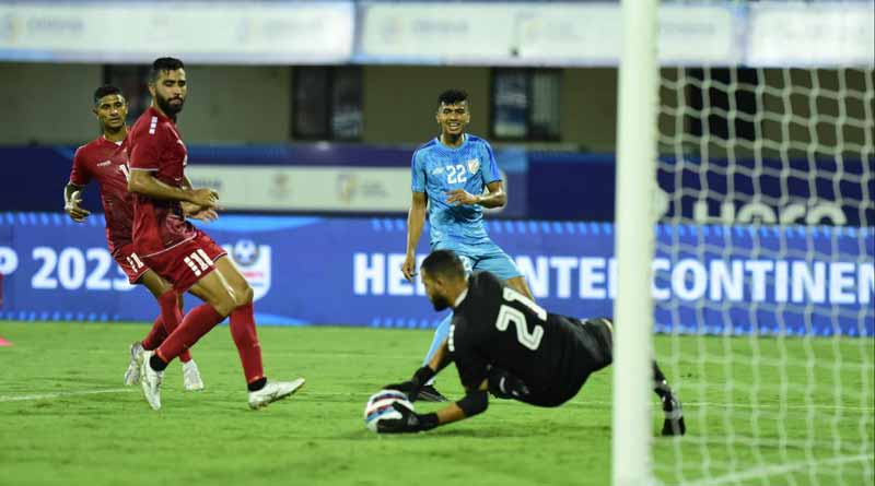 India and Lebanon match ends in a goalless draw in Intercontinental Cup । Sangbad Pratidin