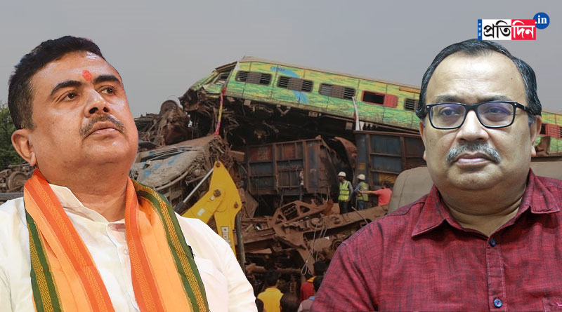 TMC behind Odisha train accident, alleges Suvendu Adhikari, Kunal hits back