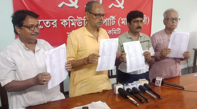 WB Panchayat Election: Left Front in Murshidabad and other districts announces candidates list without Congress | Sangbad Pratidin