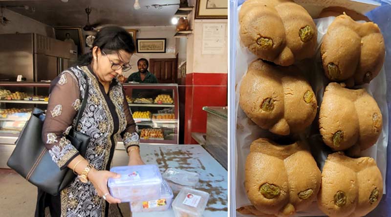 Nalen Gur sweets from Suri sent to USA via Lucknow | Sangbad Pratidin