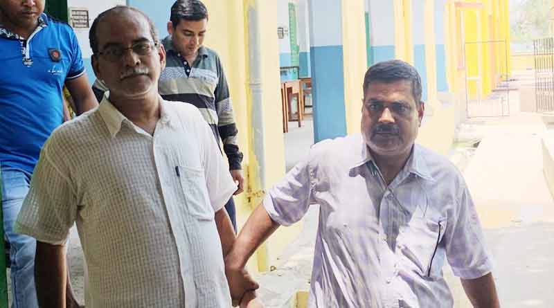 Visva Bharati University's professor allegedly arrests for harassing student । Sangbad Pratidin