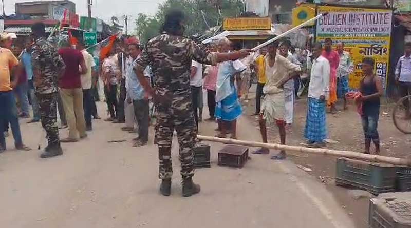 কংগ্রেস কর্মীকে বিনা কারণে গ্রেপ্তারির অভিযোগ, রণক্ষেত্র মুর্শিদাবাদের রানিনগর