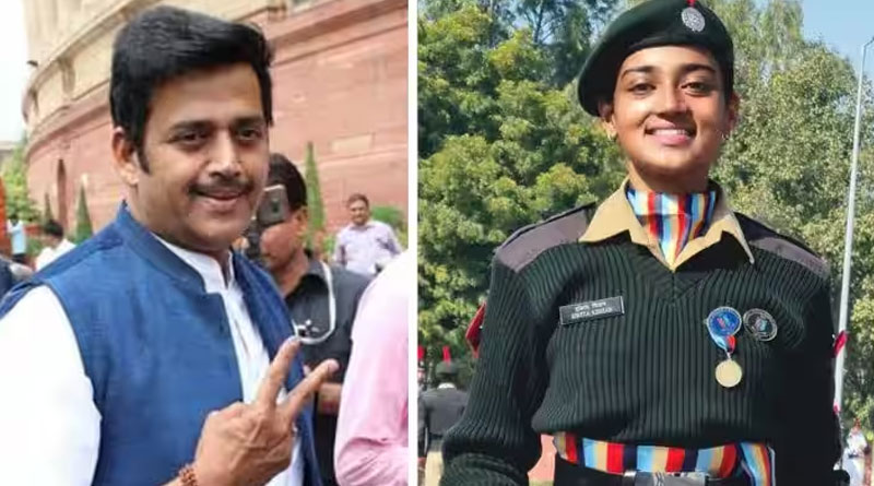 Ravi Kishan's Daughter Ishita Joins Defence Forces | Sangbad Pratidin