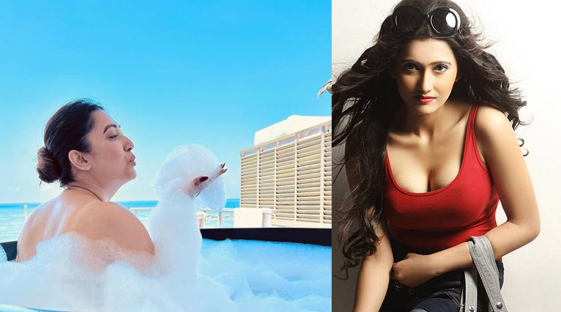 ‘পিছনে ব্রায়ের দাগ!’ বাথটবের ফেনায় স্নানের ছবি পোস্ট করতেই চরম ট্রোলড সম্পূর্ণা
