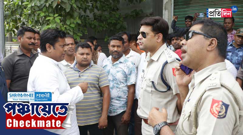 Panchayat Election: Sukant Majumder chased miscreants in Balurghat | Sangbad Pratidin