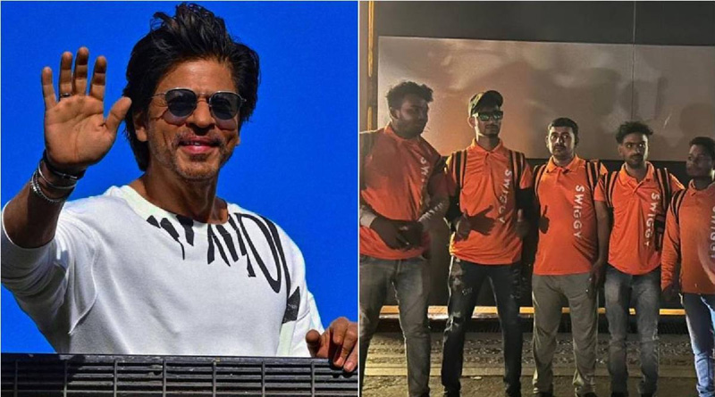 সুইগিকে নিয়ে শাহরুখের মসকরা, রাতারাতি মন্নতে হাজির ৭ ডেলিভারিবয়!