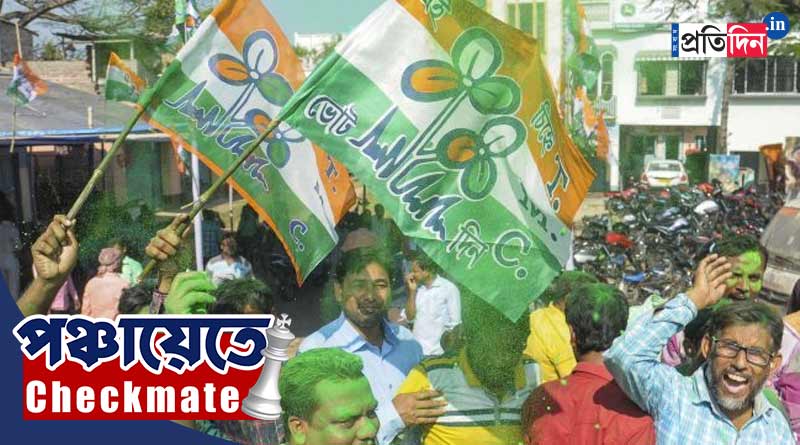 WB Panchayat Poll 2023: Opposition did not file nomination at Chopra, TMC wins 217 seat