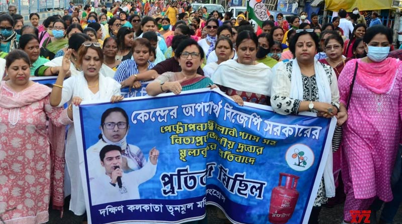Women TMC will organise double protest rally in Kolkata regarding central's negligence on June 13 | Sangbad Pratidin
