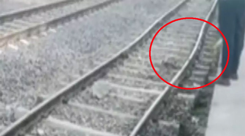 Railway tracks melt and bend in Uttar Pradesh, major accident averted | Sangbad Pratidin