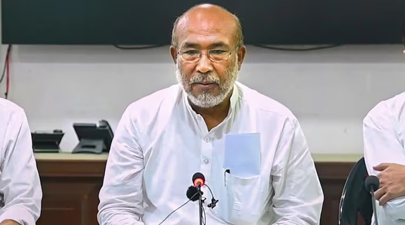 'Was hurt', says Manipur CM N Biren Singh on why he offered to quit। Sangbad Pratidin