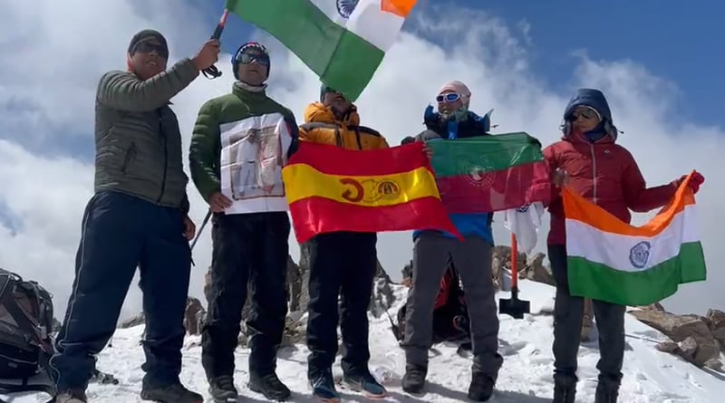 5 Bengali climbers set record, climbs Mount Uchitel | Sangbad Pratidin