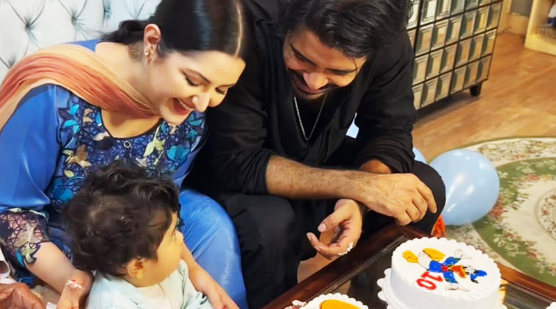 Pori Moni shares video with Husband Shariful Raj on Son Rajya's birthday | Sangbad Pratidin