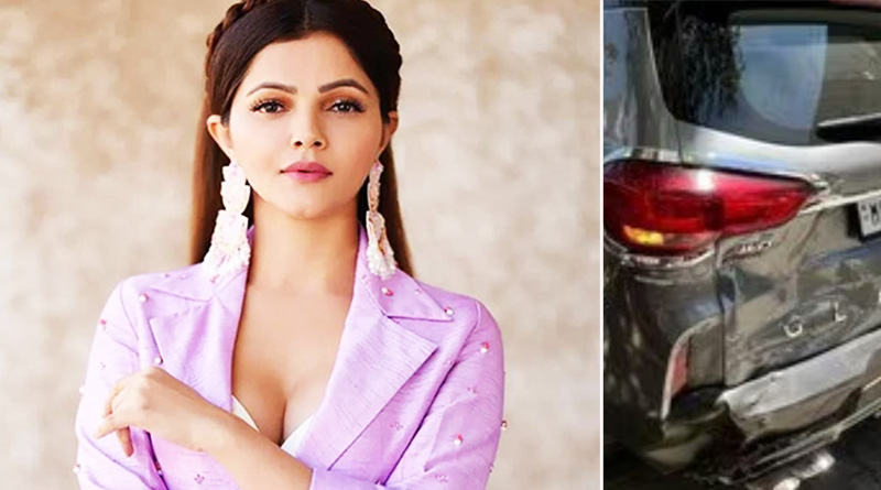 Tele actress Rubina Dilaik Meets With Car Accident, Hits Head And Lower Back | Sangbad Pratidin