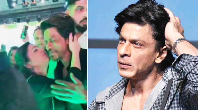 জবরদস্তি শাহরুখের গালে চুমু মহিলার! ‘জেলে ভরা হোক ওকে…’, উঠল দাবি
