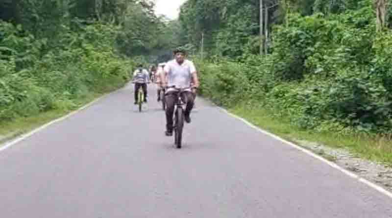 Tourists can roam around Dooars in bicycle, new initiative in Alipurduar | Sangbad Pratidin