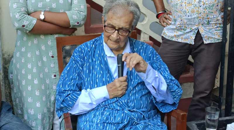 Nobel laureate Amartya Sen says, Visva Bharati University's condition is very bad । Sangbad Pratidin