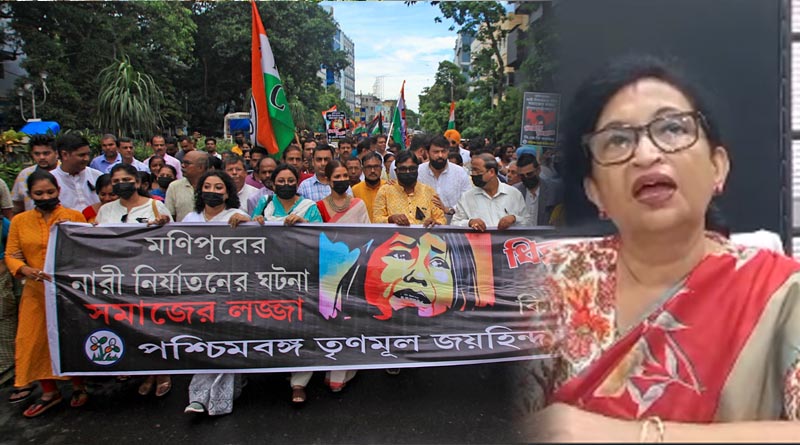 Women wing of TMC to protest against Manipur horror | Sangbad Pratidin