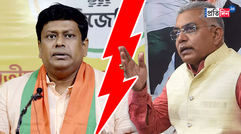 Panchayat Vote 2023: Dilip Ghosh and Sukanta Majumdar engaged in deabte on poor result in North Bengal and Jhargram | Sangbad Pratidin
