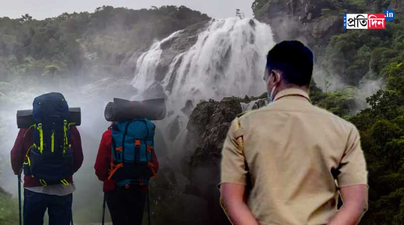 Tourists to Goa's Dudhsagar Falls Made to Do Sit-Ups, Video Goes Viral | Sangbad Pratidin