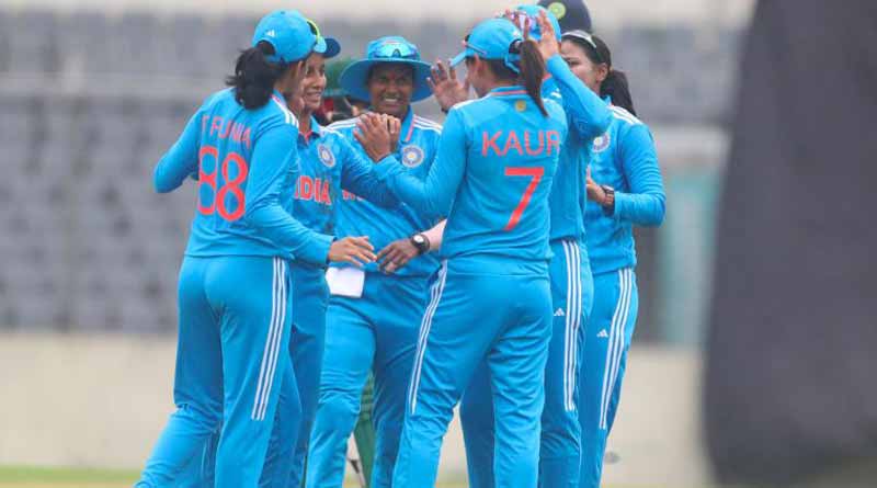 India Women team equalizes series against Bangladesh Women team । Sangbad Pratidin