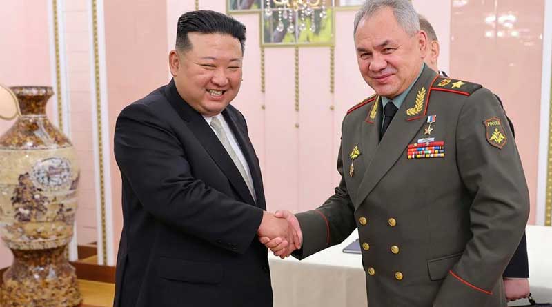 North Korea's Kim Jong Un Meets Russian Defence Minister | Sangbad Pratidin
